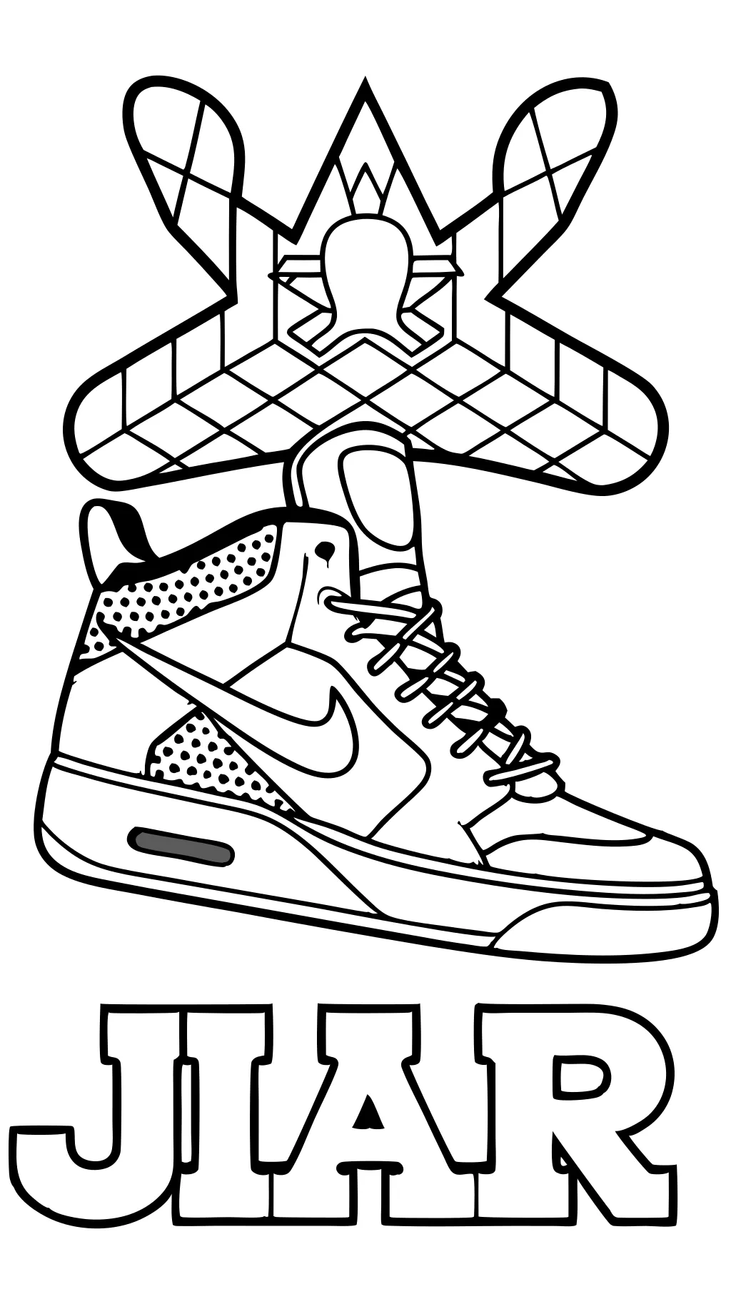 air jordan coloring pages